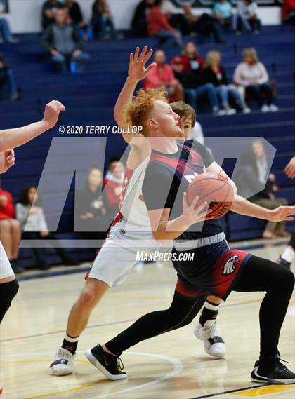 Thumbnail 3 in American Leadership Academy vs. Grantsville (UHSAA 3A 2nd Round Playoff) photogallery.