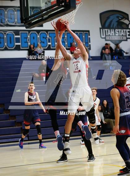 Thumbnail 1 in American Leadership Academy vs. Grantsville (UHSAA 3A 2nd Round Playoff) photogallery.