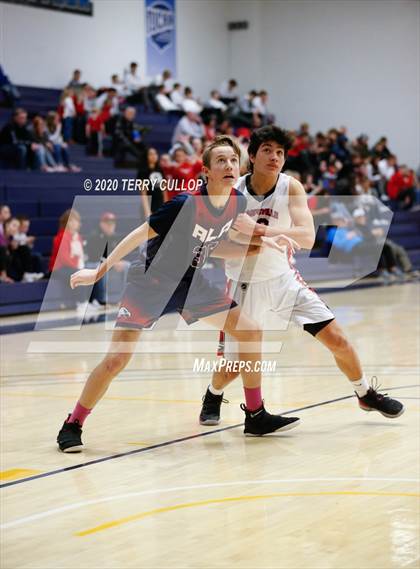 Thumbnail 2 in American Leadership Academy vs. Grantsville (UHSAA 3A 2nd Round Playoff) photogallery.