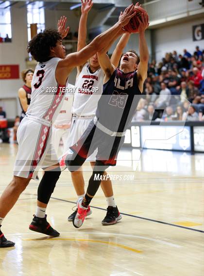 Thumbnail 2 in American Leadership Academy vs. Grantsville (UHSAA 3A 2nd Round Playoff) photogallery.