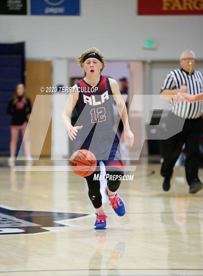 Thumbnail 1 in American Leadership Academy vs. Grantsville (UHSAA 3A 2nd Round Playoff) photogallery.