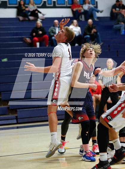 Thumbnail 3 in American Leadership Academy vs. Grantsville (UHSAA 3A 2nd Round Playoff) photogallery.