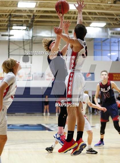 Thumbnail 3 in American Leadership Academy vs. Grantsville (UHSAA 3A 2nd Round Playoff) photogallery.