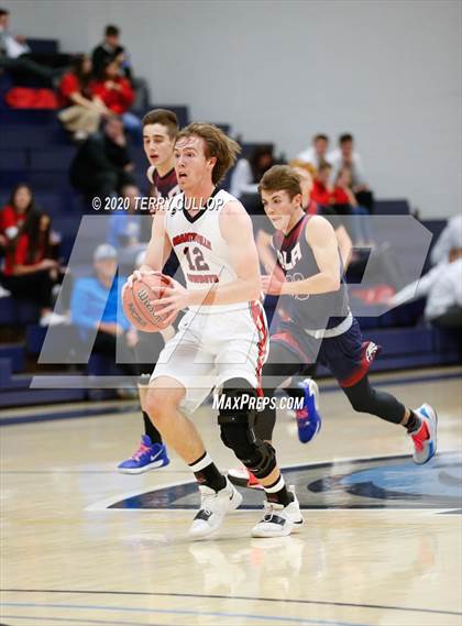 Thumbnail 3 in American Leadership Academy vs. Grantsville (UHSAA 3A 2nd Round Playoff) photogallery.