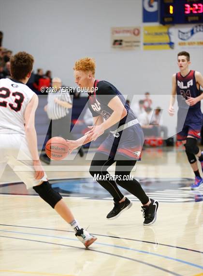 Thumbnail 2 in American Leadership Academy vs. Grantsville (UHSAA 3A 2nd Round Playoff) photogallery.