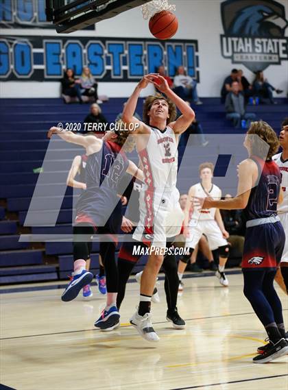 Thumbnail 1 in American Leadership Academy vs. Grantsville (UHSAA 3A 2nd Round Playoff) photogallery.