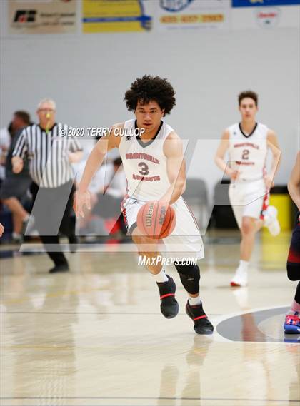 Thumbnail 1 in American Leadership Academy vs. Grantsville (UHSAA 3A 2nd Round Playoff) photogallery.