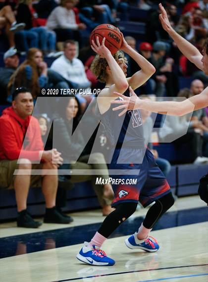 Thumbnail 3 in American Leadership Academy vs. Grantsville (UHSAA 3A 2nd Round Playoff) photogallery.