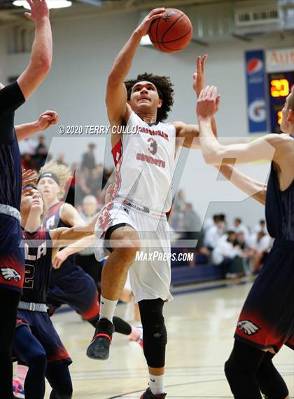 Thumbnail 3 in American Leadership Academy vs. Grantsville (UHSAA 3A 2nd Round Playoff) photogallery.