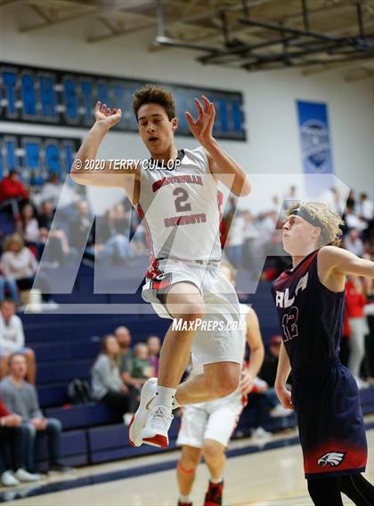 Thumbnail 3 in American Leadership Academy vs. Grantsville (UHSAA 3A 2nd Round Playoff) photogallery.