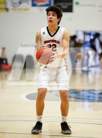 Thumbnail 3 in American Leadership Academy vs. Grantsville (UHSAA 3A 2nd Round Playoff) photogallery.