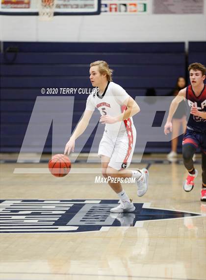 Thumbnail 2 in American Leadership Academy vs. Grantsville (UHSAA 3A 2nd Round Playoff) photogallery.