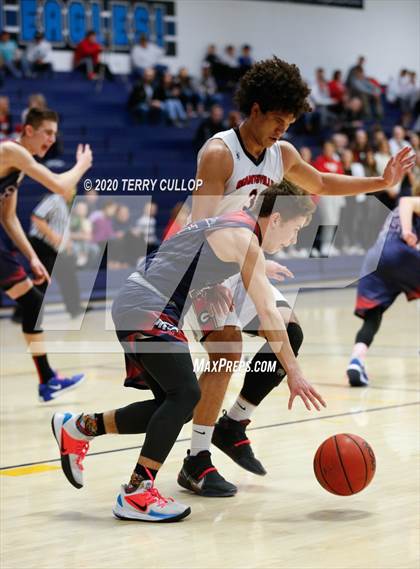 Thumbnail 3 in American Leadership Academy vs. Grantsville (UHSAA 3A 2nd Round Playoff) photogallery.