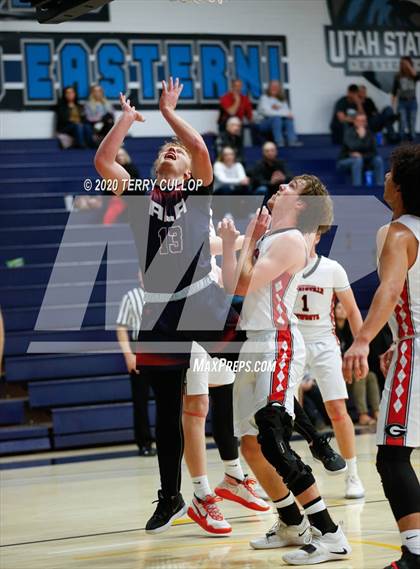 Thumbnail 1 in American Leadership Academy vs. Grantsville (UHSAA 3A 2nd Round Playoff) photogallery.