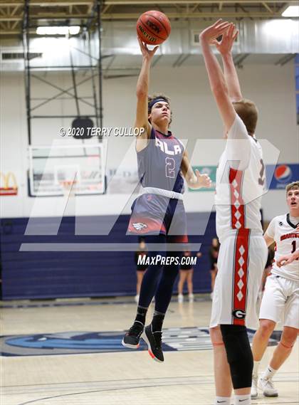 Thumbnail 1 in American Leadership Academy vs. Grantsville (UHSAA 3A 2nd Round Playoff) photogallery.