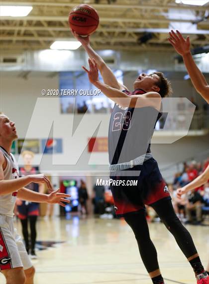 Thumbnail 1 in American Leadership Academy vs. Grantsville (UHSAA 3A 2nd Round Playoff) photogallery.