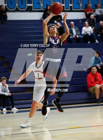 Thumbnail 1 in American Leadership Academy vs. Grantsville (UHSAA 3A 2nd Round Playoff) photogallery.