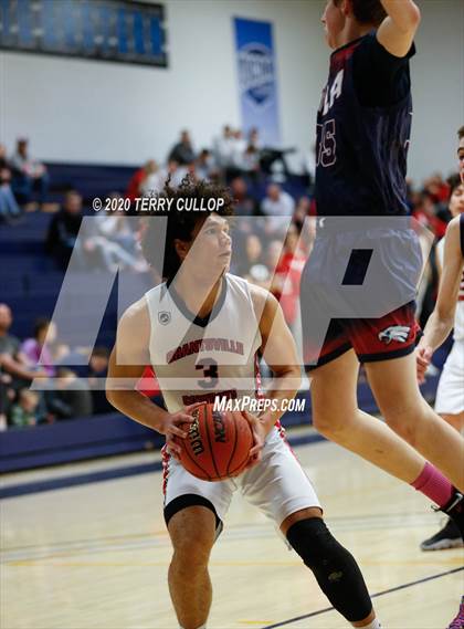 Thumbnail 2 in American Leadership Academy vs. Grantsville (UHSAA 3A 2nd Round Playoff) photogallery.