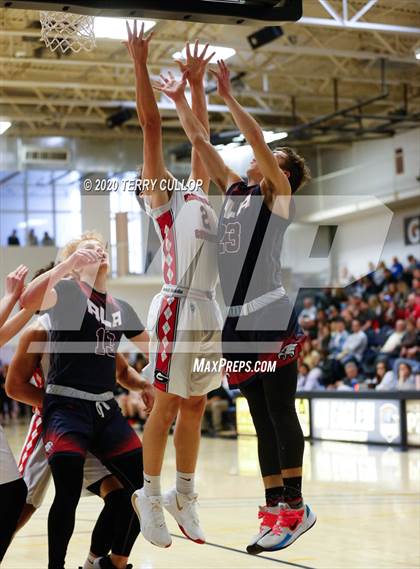 Thumbnail 1 in American Leadership Academy vs. Grantsville (UHSAA 3A 2nd Round Playoff) photogallery.