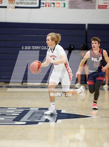 Thumbnail 1 in American Leadership Academy vs. Grantsville (UHSAA 3A 2nd Round Playoff) photogallery.