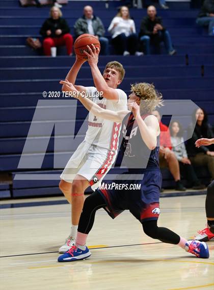 Thumbnail 3 in American Leadership Academy vs. Grantsville (UHSAA 3A 2nd Round Playoff) photogallery.