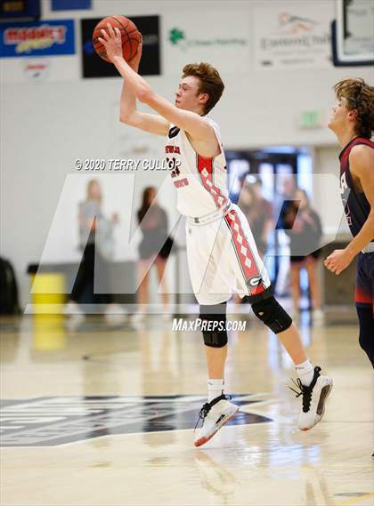 Thumbnail 2 in American Leadership Academy vs. Grantsville (UHSAA 3A 2nd Round Playoff) photogallery.