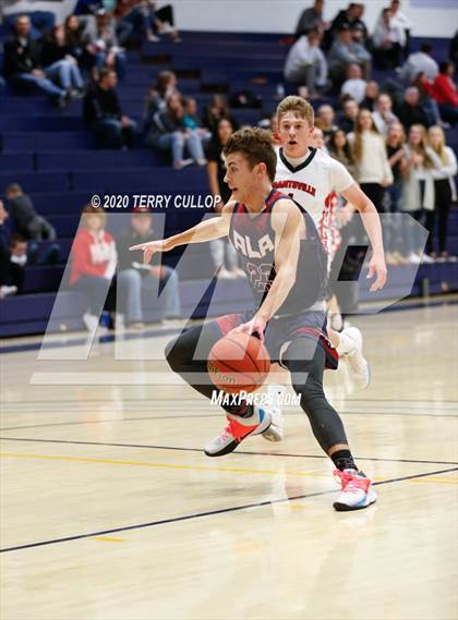 Thumbnail 2 in American Leadership Academy vs. Grantsville (UHSAA 3A 2nd Round Playoff) photogallery.