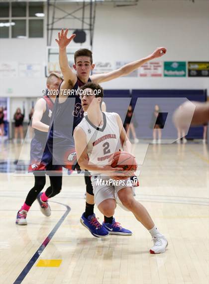 Thumbnail 1 in American Leadership Academy vs. Grantsville (UHSAA 3A 2nd Round Playoff) photogallery.