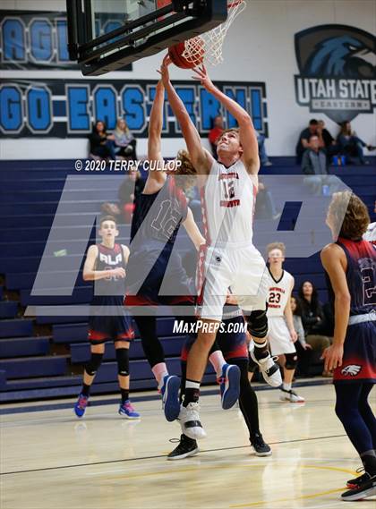 Thumbnail 2 in American Leadership Academy vs. Grantsville (UHSAA 3A 2nd Round Playoff) photogallery.
