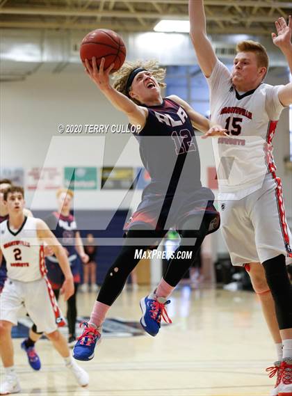 Thumbnail 1 in American Leadership Academy vs. Grantsville (UHSAA 3A 2nd Round Playoff) photogallery.