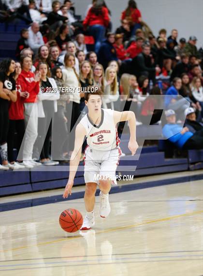Thumbnail 2 in American Leadership Academy vs. Grantsville (UHSAA 3A 2nd Round Playoff) photogallery.