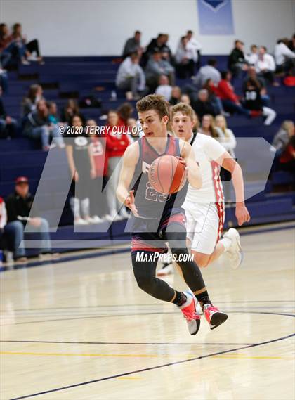 Thumbnail 3 in American Leadership Academy vs. Grantsville (UHSAA 3A 2nd Round Playoff) photogallery.