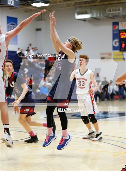 Thumbnail 1 in American Leadership Academy vs. Grantsville (UHSAA 3A 2nd Round Playoff) photogallery.
