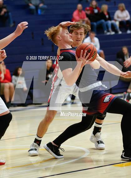 Thumbnail 2 in American Leadership Academy vs. Grantsville (UHSAA 3A 2nd Round Playoff) photogallery.