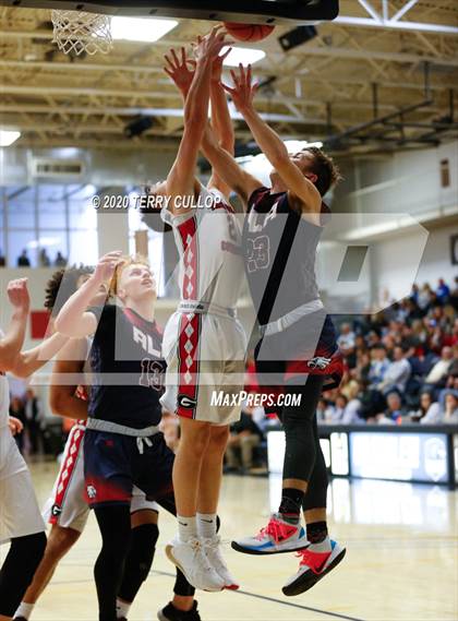 Thumbnail 2 in American Leadership Academy vs. Grantsville (UHSAA 3A 2nd Round Playoff) photogallery.