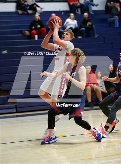 Thumbnail 1 in American Leadership Academy vs. Grantsville (UHSAA 3A 2nd Round Playoff) photogallery.