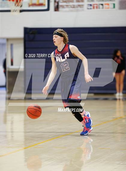 Thumbnail 2 in American Leadership Academy vs. Grantsville (UHSAA 3A 2nd Round Playoff) photogallery.