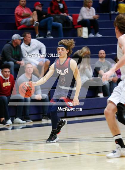 Thumbnail 3 in American Leadership Academy vs. Grantsville (UHSAA 3A 2nd Round Playoff) photogallery.