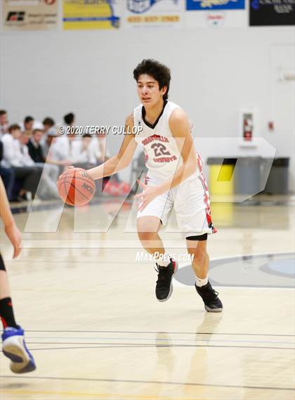 Thumbnail 2 in American Leadership Academy vs. Grantsville (UHSAA 3A 2nd Round Playoff) photogallery.