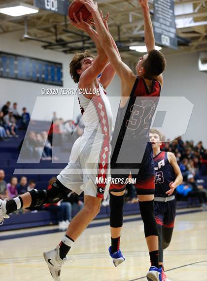 Thumbnail 1 in American Leadership Academy vs. Grantsville (UHSAA 3A 2nd Round Playoff) photogallery.