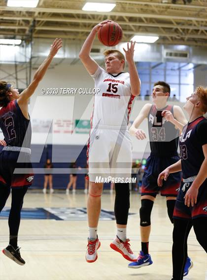 Thumbnail 2 in American Leadership Academy vs. Grantsville (UHSAA 3A 2nd Round Playoff) photogallery.