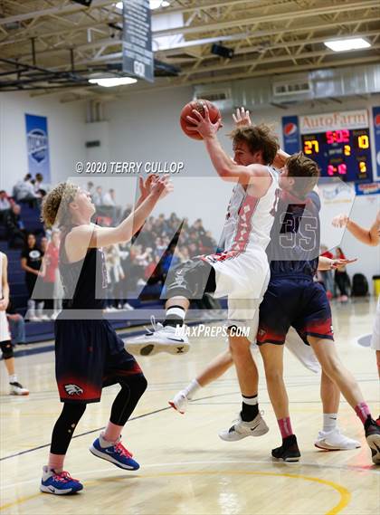 Thumbnail 1 in American Leadership Academy vs. Grantsville (UHSAA 3A 2nd Round Playoff) photogallery.
