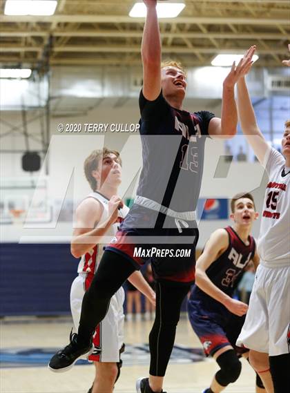Thumbnail 2 in American Leadership Academy vs. Grantsville (UHSAA 3A 2nd Round Playoff) photogallery.