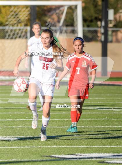 Thumbnail 1 in Seton Catholic vs. Red Mountain (Coyote Classic Tournament) photogallery.