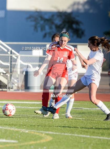 Thumbnail 3 in Seton Catholic vs. Red Mountain (Coyote Classic Tournament) photogallery.