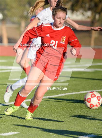 Thumbnail 3 in Seton Catholic vs. Red Mountain (Coyote Classic Tournament) photogallery.