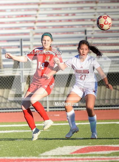 Thumbnail 1 in Seton Catholic vs. Red Mountain (Coyote Classic Tournament) photogallery.