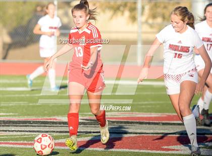 Thumbnail 2 in Seton Catholic vs. Red Mountain (Coyote Classic Tournament) photogallery.