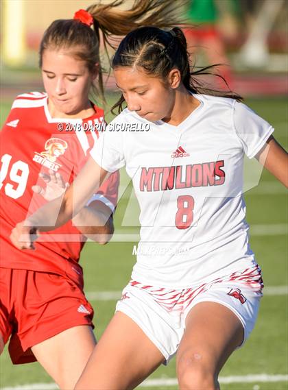 Thumbnail 2 in Seton Catholic vs. Red Mountain (Coyote Classic Tournament) photogallery.