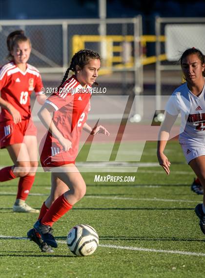 Thumbnail 2 in Seton Catholic vs. Red Mountain (Coyote Classic Tournament) photogallery.